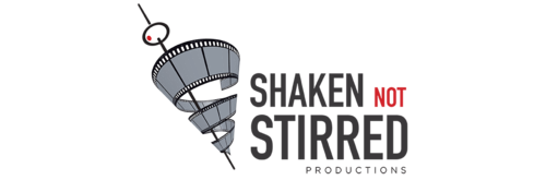Shaken, Not Stirred Productions Logo