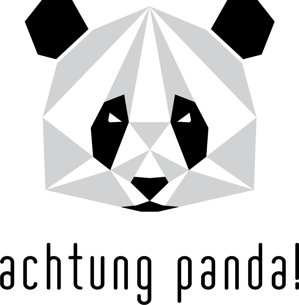 Achtung Panda! Logo