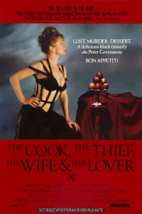 Постер до фильму"Кухар, злодій, його дружина і її коханець" #159468