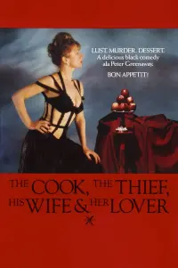 Постер до фильму"Кухар, злодій, його дружина і її коханець" #159470