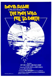 Постер до фильму"Людина, яка впала на Землю" #289025