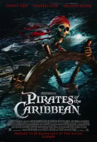 Постер до фильму"Пірати Карибського моря: Прокляття Чорної перлини" #12851