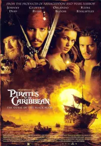Постер до фильму"Пірати Карибського моря: Прокляття Чорної перлини" #12844