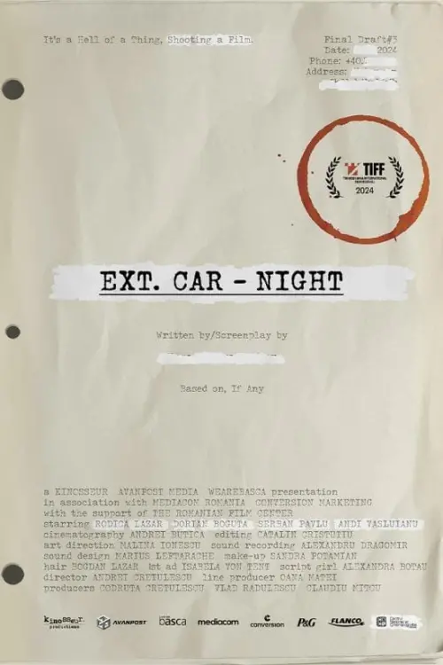 Постер до фільму "Ext. Car. Night"