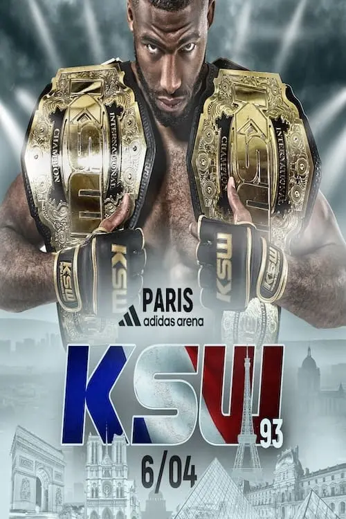 Постер до фільму "KSW 93: Paris"