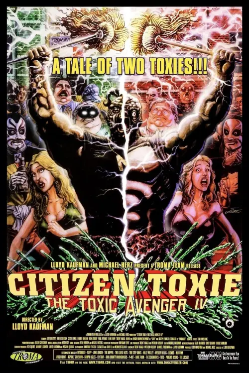 Постер до фільму "Citizen Toxie: The Toxic Avenger IV"