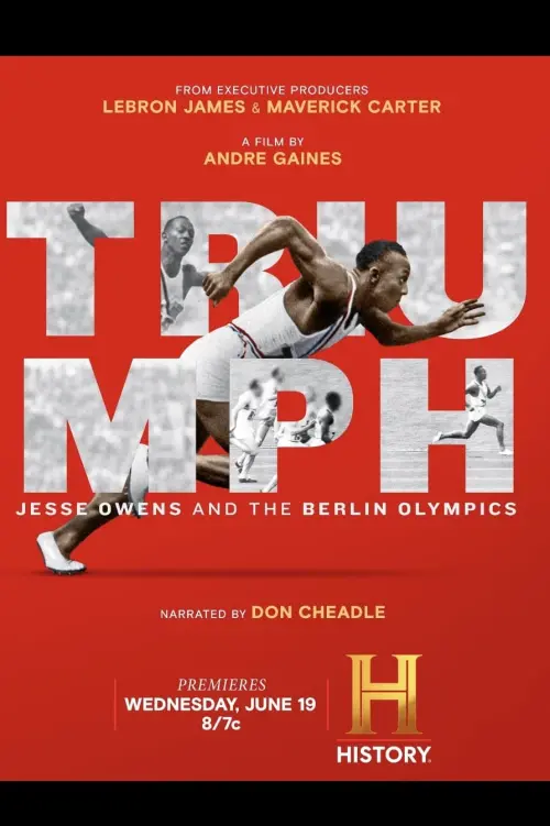 Постер до фільму "Triumph: Jesse Owens and the Berlin Olympics"