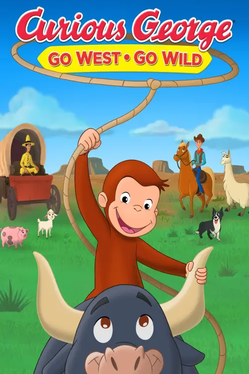 Постер до фільму "Curious George: Go West, Go Wild"