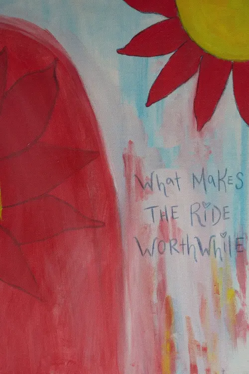 Постер до фільму "What Makes the Ride Worthwhile"