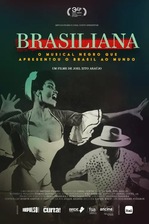 Постер до фільму "Brasiliana: o musical negro que apresentou o Brasil ao mundo"