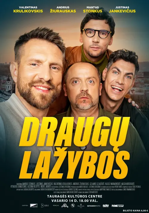 Постер до фільму "Draugų lažybos"