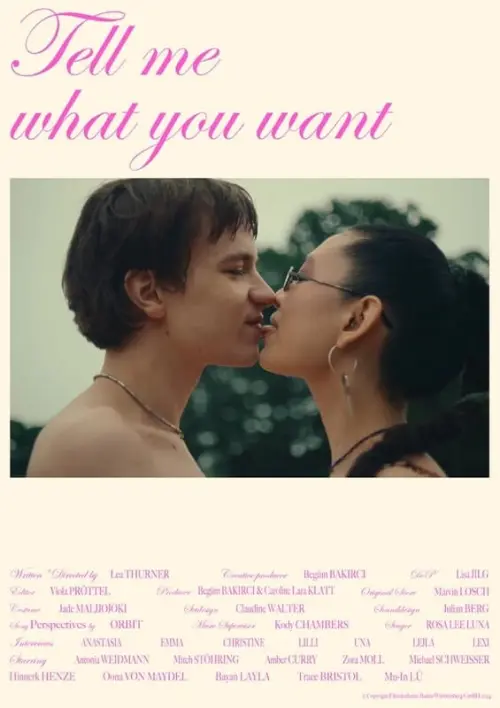 Постер до фільму "Tell Me What You Want"