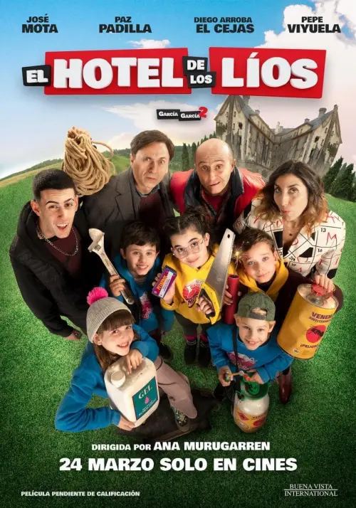 Постер до фільму "El hotel de los líos: García y García 2"