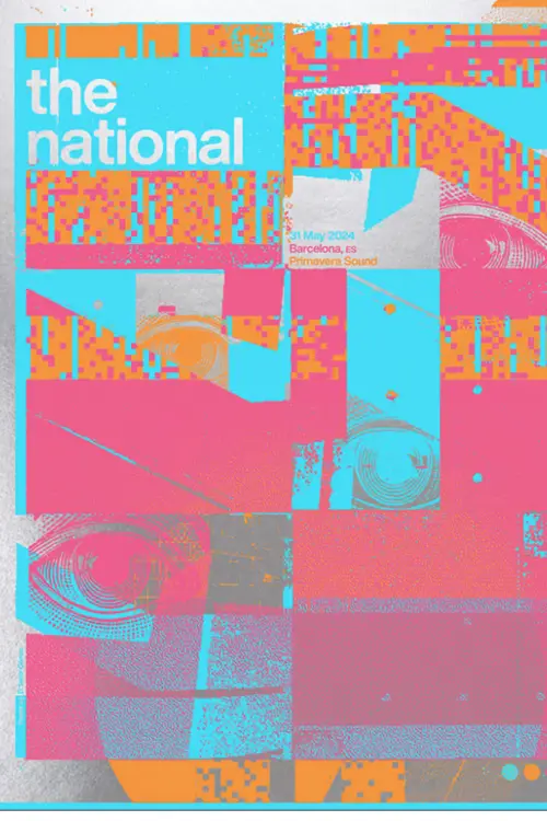 Постер до фільму "The National - Live at Primavera Sound Barcelona 2024"