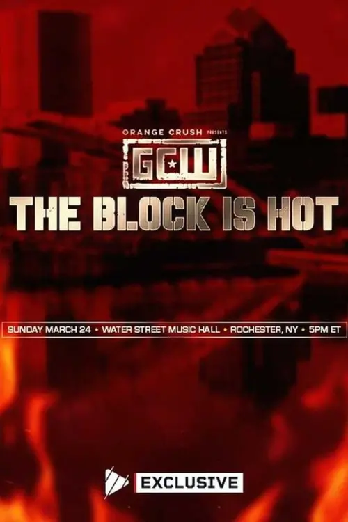 Постер до фільму "GCW The Block is Hot 2024"