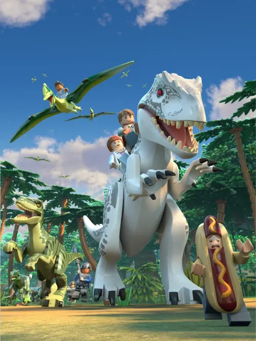 Постер до фільму "LEGO Jurassic World: The Indominus Escape"