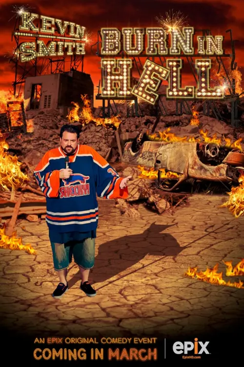 Постер до фільму "Kevin Smith: Burn in Hell"