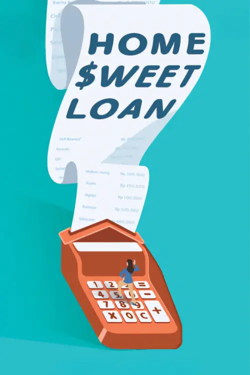 Постер до фільму "Home Sweet Loan"