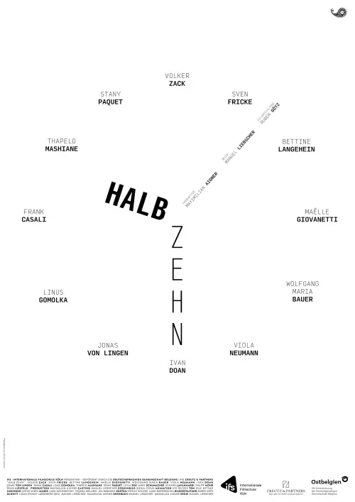 Постер до фільму "Halb Zehn"