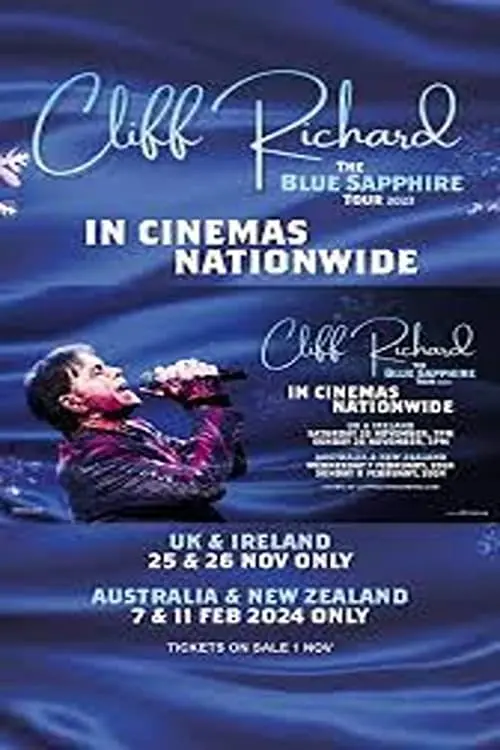 Постер до фільму "Cliff Richard: The Blue Sapphire Tour 2023"