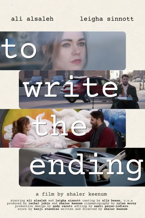 Постер до фільму "to write the ending"