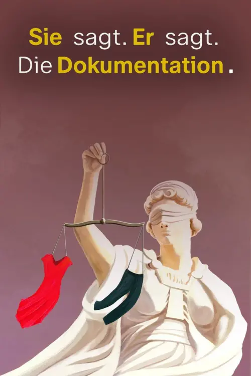 Постер до фільму "Sie sagt. Er sagt. Die Dokumentation."