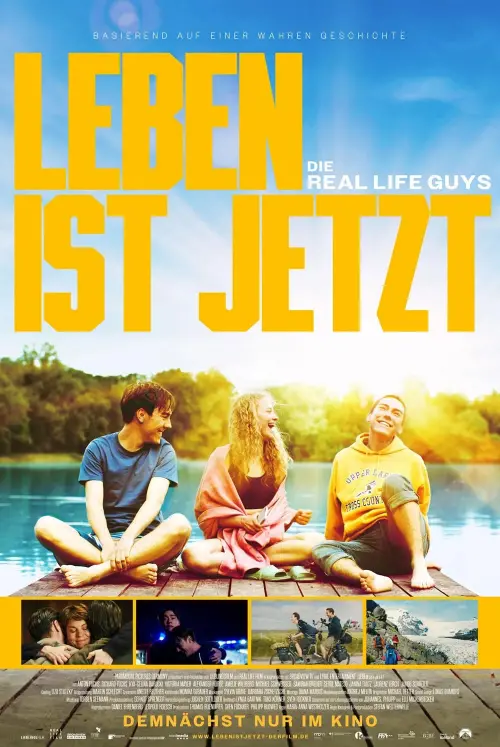 Постер до фільму "Leben ist jetzt - Die Real Life Guys"