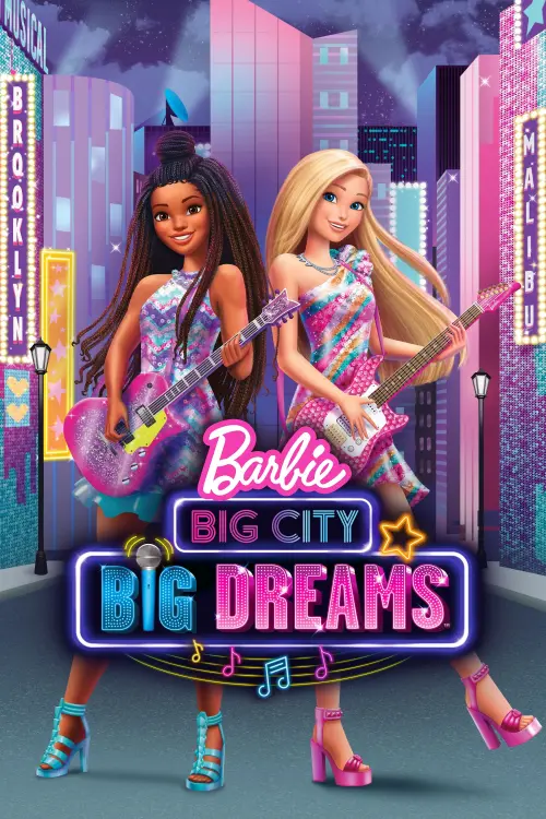 Постер до фільму "Barbie: Big City, Big Dreams"