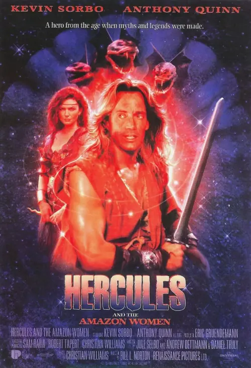 Постер до фільму "Hercules and the Amazon Women"