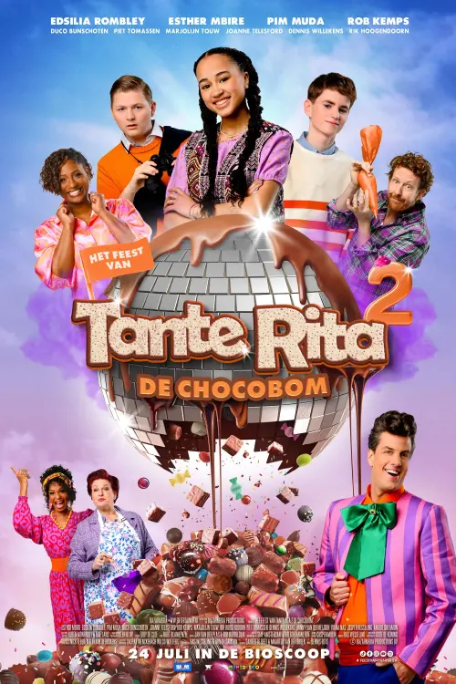 Постер до фільму "Het feest van tante Rita 2 – De chocobom"