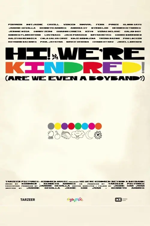 Постер до фільму "HI! WE’RE KINDRED! (ARE WE EVEN A BOYBAND?)"