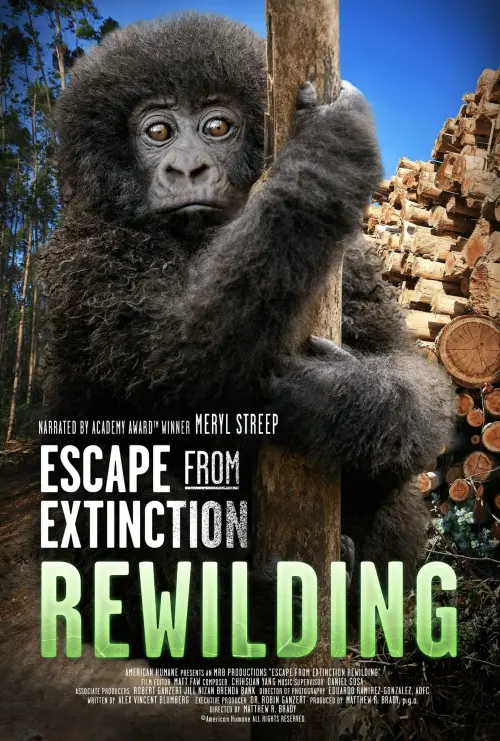 Постер до фільму "Escape from Extinction Rewilding"