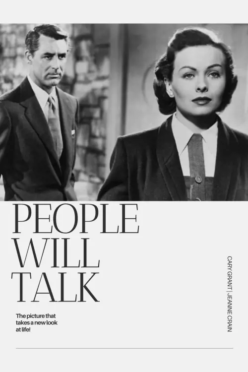 Постер до фільму "People Will Talk"