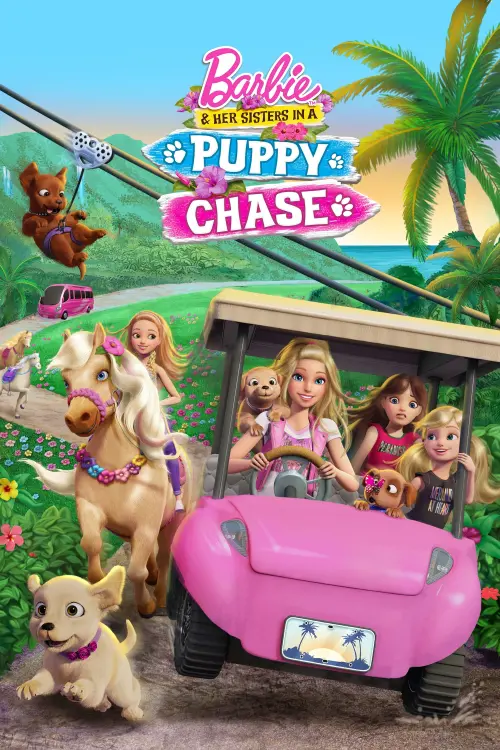 Постер до фільму "Barbie & Her Sisters in a Puppy Chase"