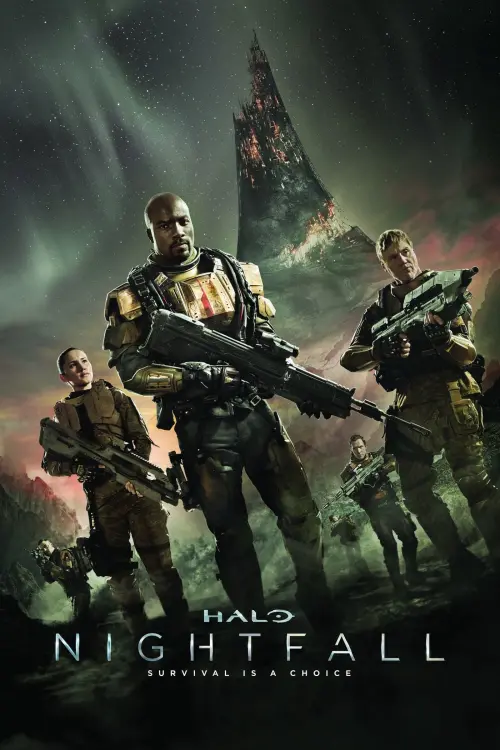 Постер до фільму "Halo: Nightfall"