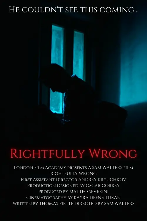 Постер до фільму "Rightfully Wrong"