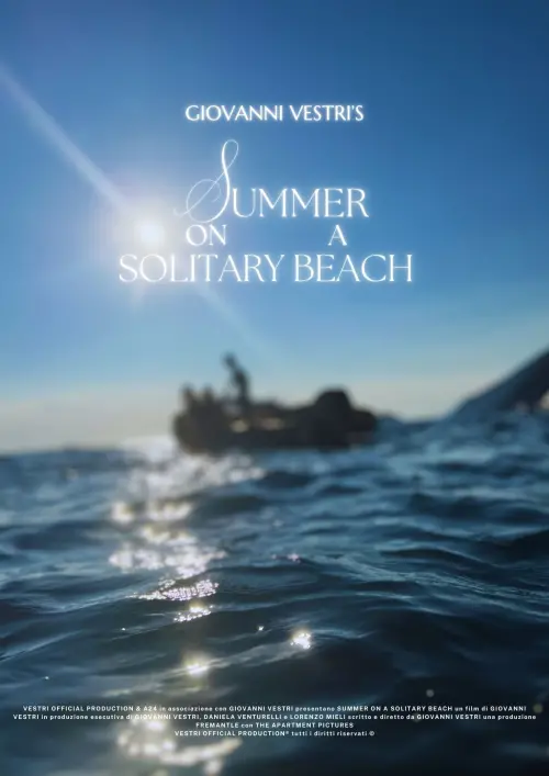 Постер до фільму "Summer on a solitary beach"