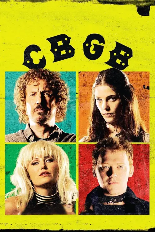 Постер до фільму "Клуб CBGB"