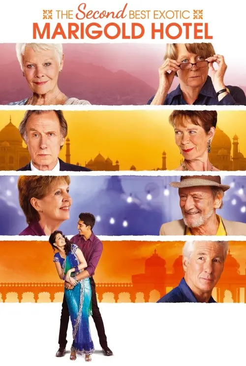 Постер до фільму "The Second Best Exotic Marigold Hotel"