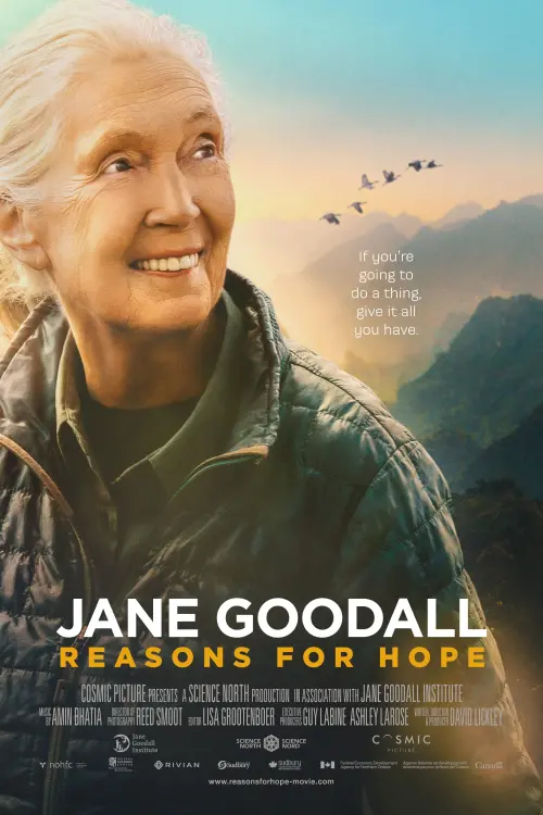 Постер до фільму "Jane Goodall: Reasons for Hope"