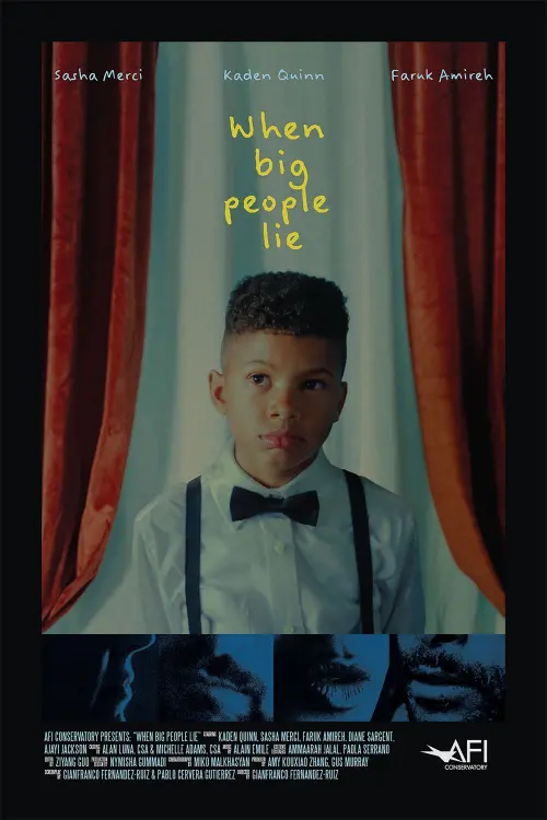 Постер до фільму "When Big People Lie"