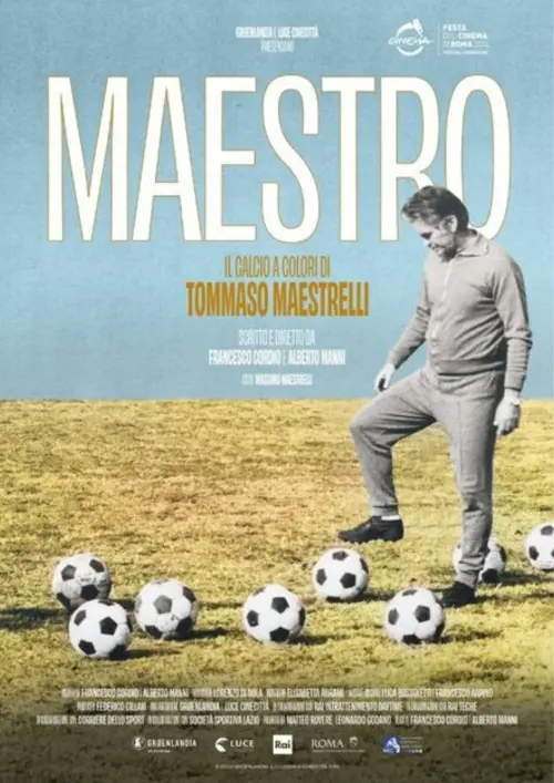 Постер до фільму "MAESTRO, il calcio a colori di Tommaso Maestrelli"