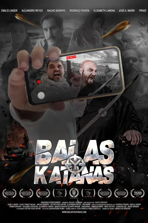 Постер до фільму "Bullets and Katanas"