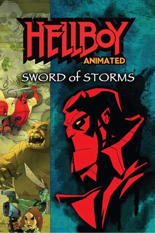 Постер до фільму "Hellboy Animated: Sword of Storms"