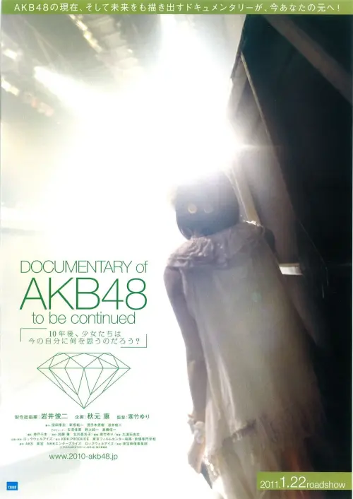 Постер до фільму "Documentary of AKB48 To Be Continued"