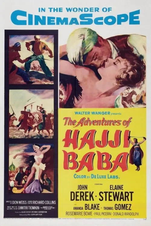 Постер до фільму "The Adventures of Hajji Baba"