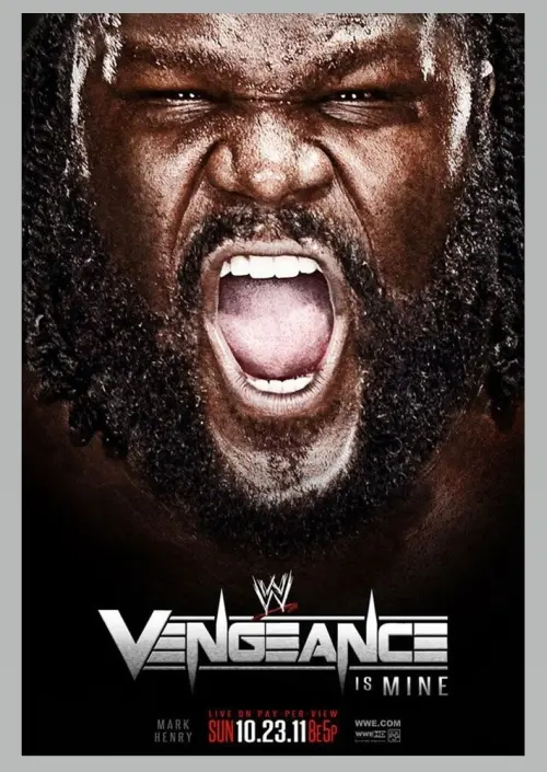 Постер до фільму "WWE Vengeance 2011"