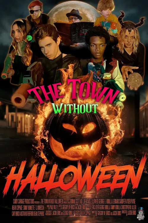 Постер до фільму "The Town Without Halloween"