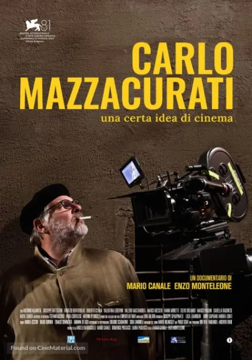 Постер до фільму "Carlo Mazzacurati - A Certain Idea of Cinema"