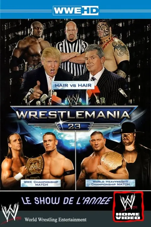 Постер до фільму "WWE WrestleMania 23"